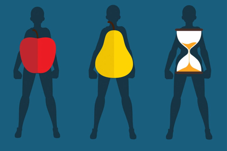 معرفی 6 فرم بدن زنانه که باید بشناسید – فرم بدن لوزی و انواع فرم های بدن